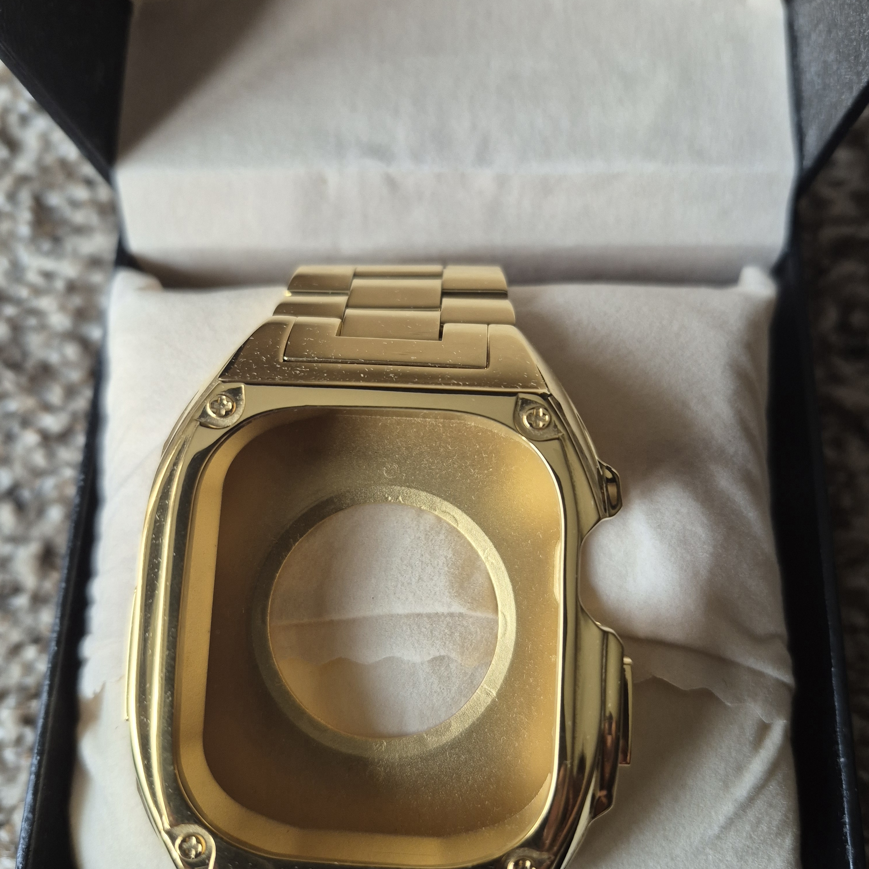 Luxurious Gold Watch Case
